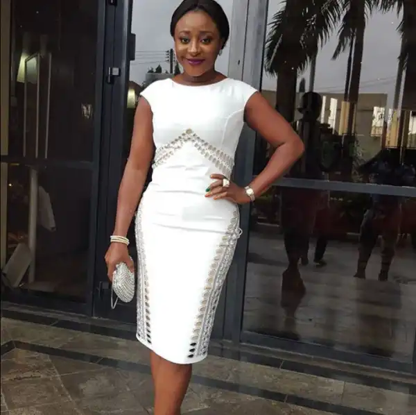 Ini Edo Shares Some Interesting Photos, Poses With D